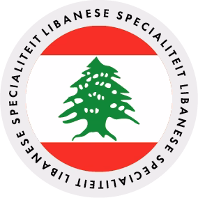 *Sticker rond "Libanon"
