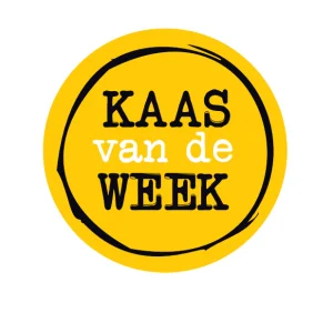 Sticker 'Kaas van de Week'
