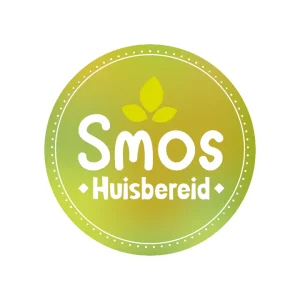 *Sticker rond "Smos huisbereid"